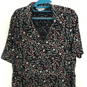 Seasalt Cornwall maxi dress UK18 100% Organic Cotton jersey